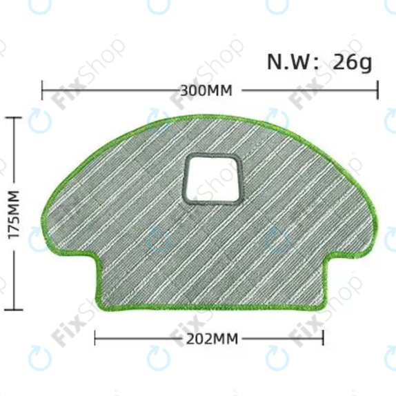 Krpa za brisanje, 2 kos za iRobot Roomba Combo 1138