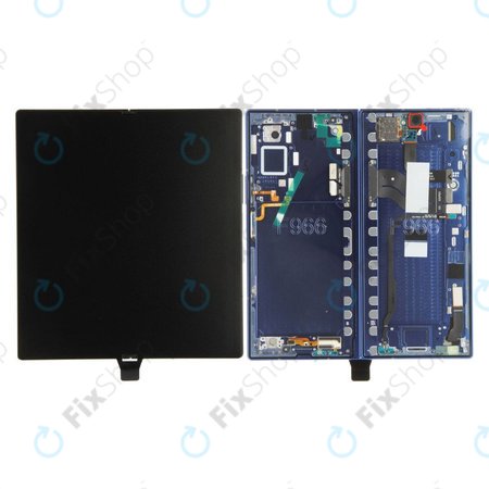 Samsung Galaxy Z Fold 7 F966B - LCD zaslon + steklo na dotik + okvir (Blue Shadow) - GH82-37548B Genuine Service Pack