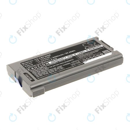 Baterija za Panasonic Toughbook CF-30, 31, 53, 8400mAh, Li-Ion, 10.65V, CF-VZSU46, HQ