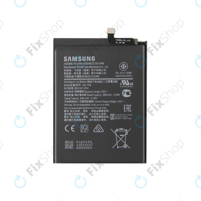 Samsung Galaxy A11 A115F, M11 M115F - Baterija HQ-70N 4000mAh - GH81-18735A Genuine Service Pack