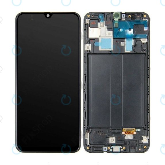 Samsung Galaxy A30 A305F - LCD zaslon + steklo na dotik + okvir OLED