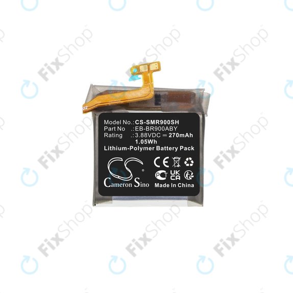 Baterija za Samsung Watch 5 40mm, 270mAh, Li-Pol, 3.88V, EB-BR900ABY, HQ
