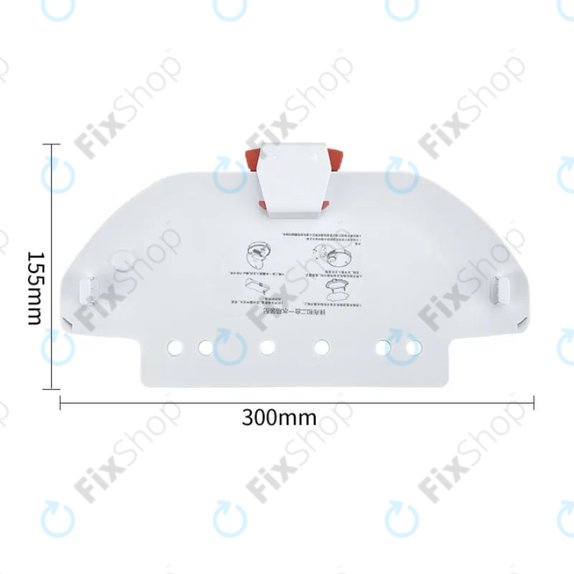 Xiaomi Mi Robot Vacuum Mop Pro (P), 2S, Viomi V2 Pro, V3, SE - Spodnji pokrov (Bela)