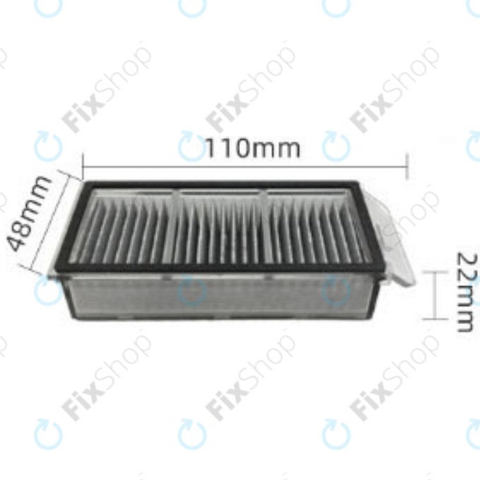 HEPA filter, 2 kos za Xiaomi Dreame X50 Ultra, L40s Pro Ultra, Mova V50 Ultra, P60
