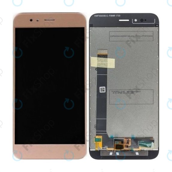 Xiaomi Mi A1 (Mi 5X) - LCD zaslon + steklo na dotik (Gold) TFT