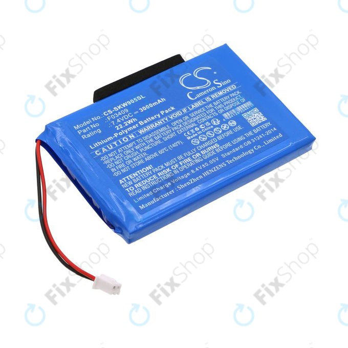 Baterija za Satlink WS-6902, WS-6905, 3000mAh, Li-Pol, 7.4V, F03409, HQ