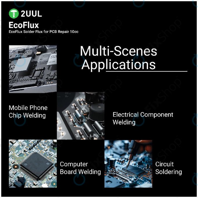 Tekočina za spajkanje (Flux) EcoFlux, 2UUL SC11, 10cc