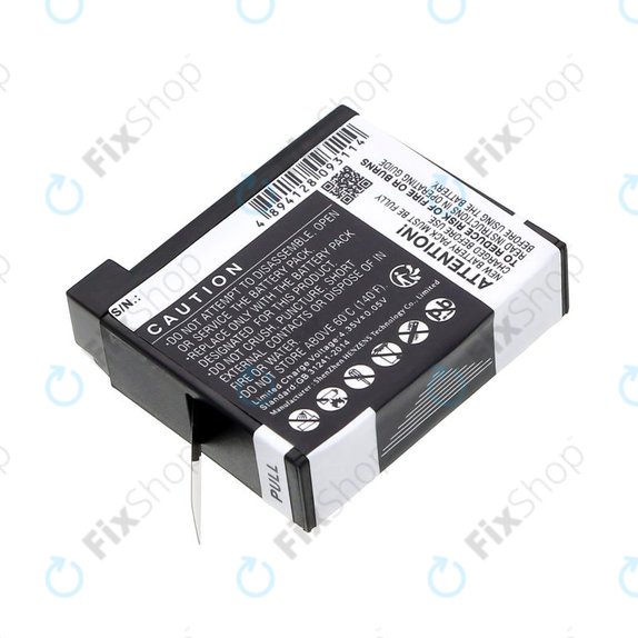 Baterija za GoPro Hero 4, 1160mAh, Li-Ion, 3.8V, AHDBT-401, HQ