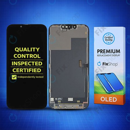 Apple iPhone 13 Pro - LCD zaslon + steklo na dotik + okvir Hard OLED FixPremium