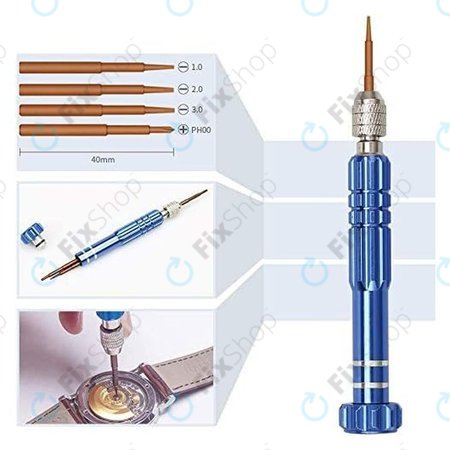 Komplet urarskih orodij za popravilo ur - 185 kos