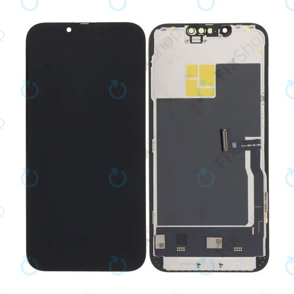Zaslon Soft OLED za iPhone 13 Pro, Steklo na dotik z okvirjem, DIAGNOSTIC