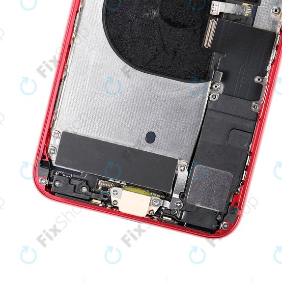 Apple iPhone 8 Plus - Zadnje ohišje z majhnimi deli (Red)