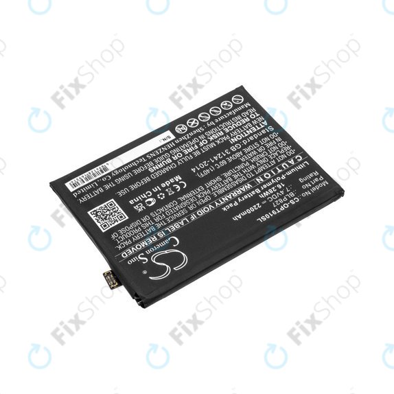 Baterija za OnePlus 9 Pro LE2121 LE2125, 2200mAh, Li-Pol, 7.4 V, BLP827, HQ