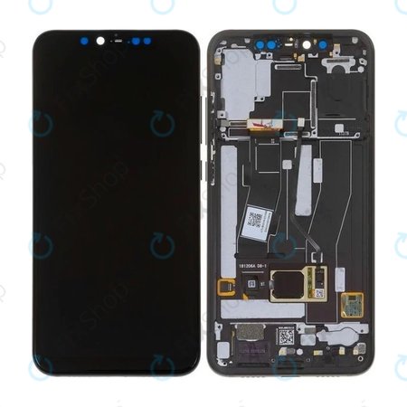 Xiaomi Mi 8 Pro - LCD zaslon + steklo na dotik + okvir (Black) OLED