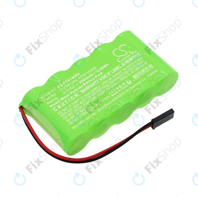 Baterija za Futaba 14SG, 4PKS, 2000mAh, Ni-MH, 6V, FUTM1484, HQ