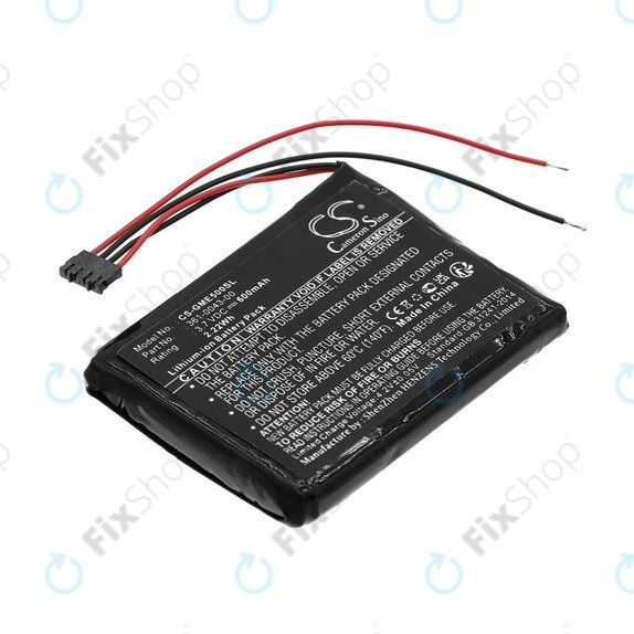 Baterija za Garmin Edge 500, 600mAh, Li-Ion, 3.7V, 361-0043-00, HQ