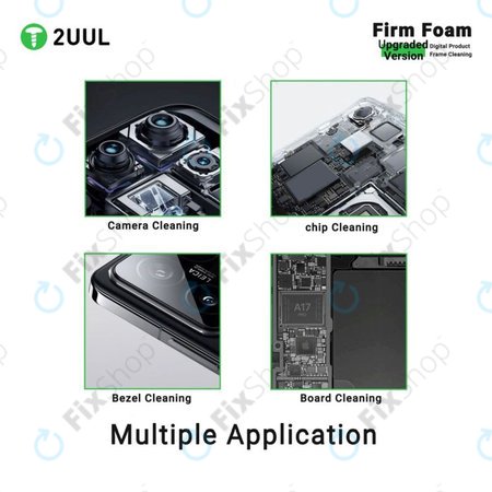 2UUL SC07 - Visokohustotne čistilne blazinice za kamero, čipe in PCB (500 kosov)