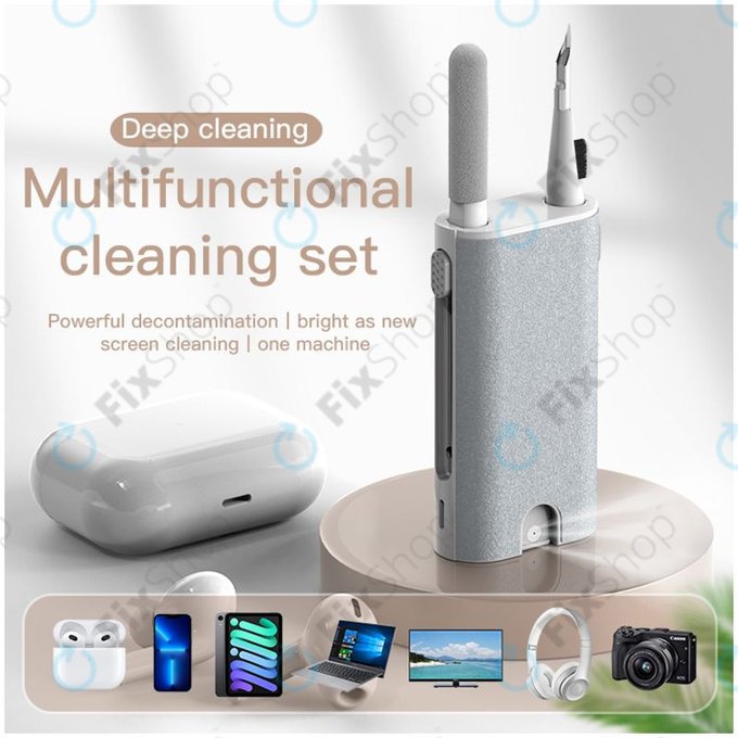 Večnamensko orodje za čiščenje telefonov in slušalk 5 v 1