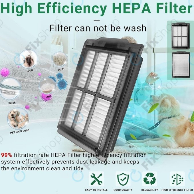 HEPA filter, 2 kos za iRobot Roomba Plus 505, 507, 405, 4020