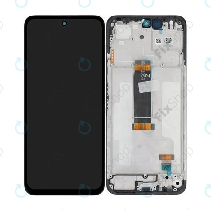 Xiaomi Redmi 13 4G, Redmi 13 5G, Poco M6 4G - LCD zaslon + steklo na dotik + okvir - 560001N19A00 Genuine Service Pack