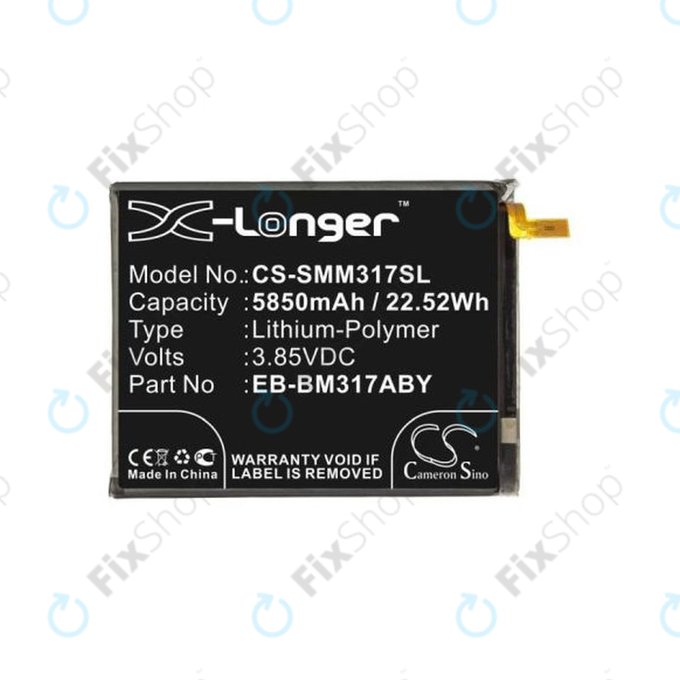 Samsung Galaxy M31 M315F, M31s M317F - Baterija EB-BM317ABY 5850mAh HQ