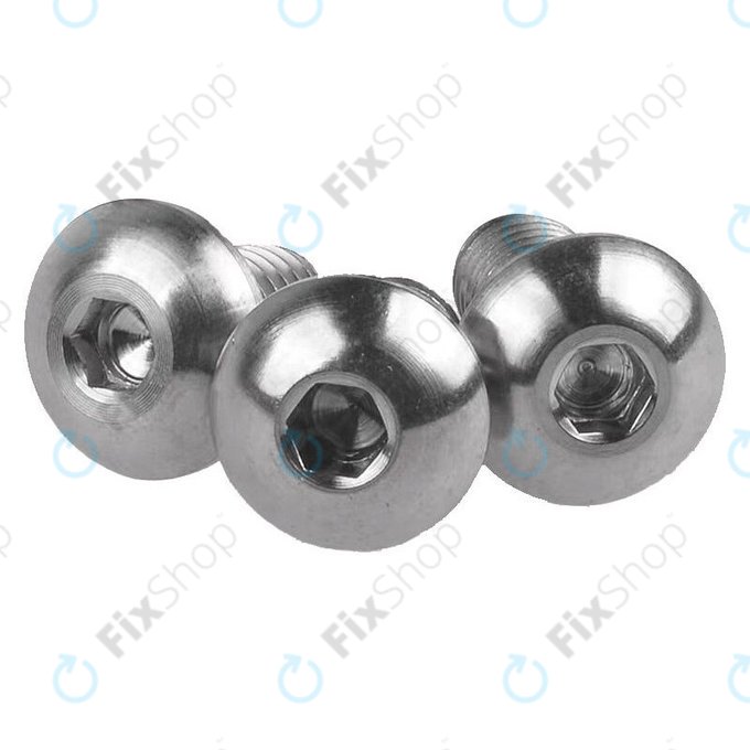 Xiaomi Mi Electric Scooter 1S, 2 M365, Essential, Pro, Pro 2 - Vijaki za spodnji pokrov baterije - navoj M3 (17 kosov)