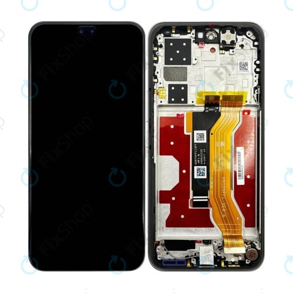 Honor 400 Pro - LCD zaslon + steklo na dotik + okvir (Lunar Grey) - 0235APLD Genuine Service Pack