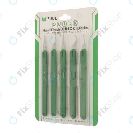 2UUL DA22 Quick Change 5in1 - Set natančnih rezil za odstranjevanje čipov in lepila
