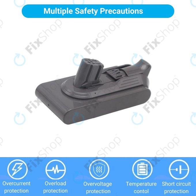 Dyson V12 - Baterija 965470-01 Li-Ion 25.2V 3000mAh