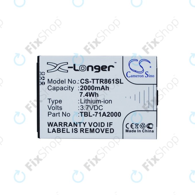 TP-Link M5000, M7000-series, TL-M5350, TL-M7300, TL-TR761, TL-TR861 - Baterija TBL-71A2000 2000mAh HQ