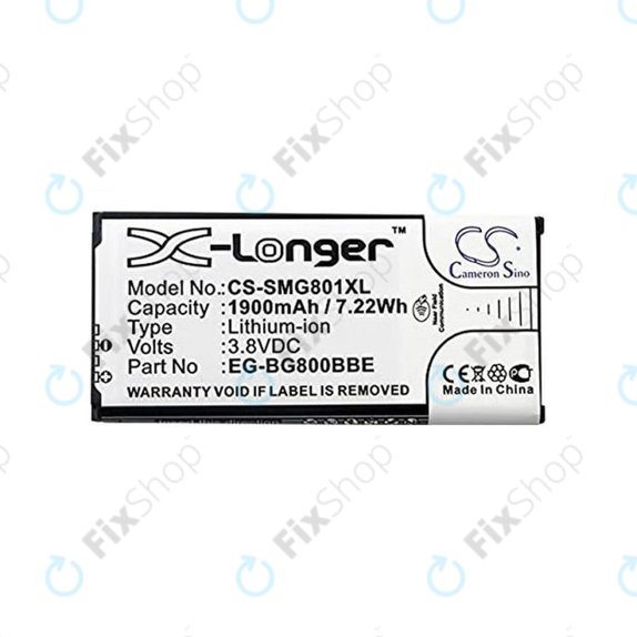 Samsung Galaxy S5 Mini G800F - Baterija EB-BG800BBE 1900mAh HQ