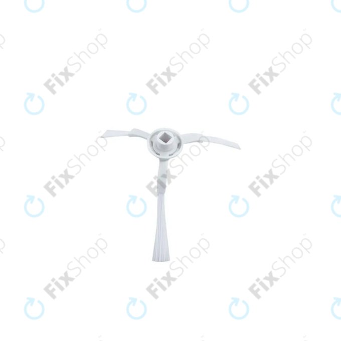 Xiaomi Mi Robot Vacuum Mop Pro (P), 2S, Viomi V2 Pro, V3, SE - stranska krtača (bela) - 2 kosa