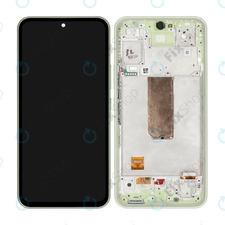 Samsung Galaxy A54 5G A546B - LCD zaslon + steklo na dotik + okvir (Light Wood) - GH82-31231C, GH82-31232C Genuine Service Pack