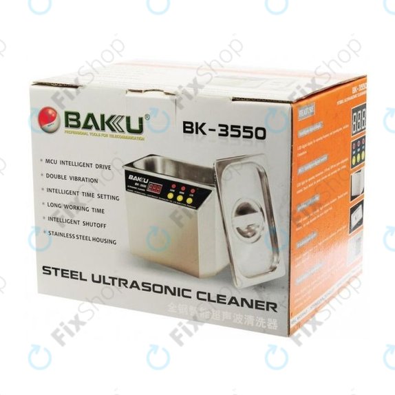 Baku BK-3550 - Ultrazvočni čistilec za nerjaveče jeklo - 0,5 L