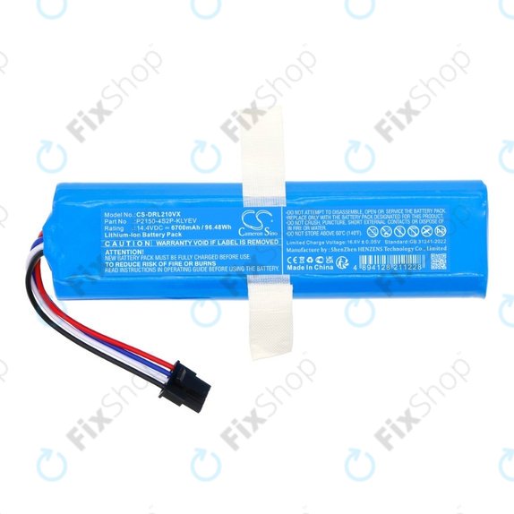 Xiaomi Dreame Bot L10s Ultra Gen2 - Baterija P2150-4S2P-KLYEV 14.4V Li-Ion 6700mAh HQ