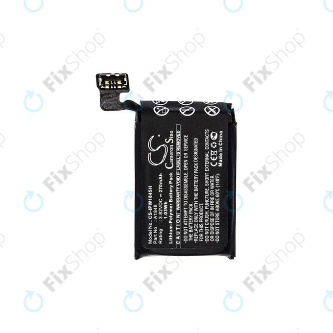 Apple Watch 3 38mm - Baterija A1848 (GPS + Cellular Version) 270mAh HQ