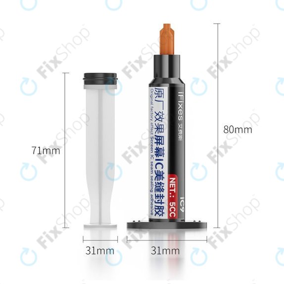 iFixes IC Underfill Glue - lepilo za IC čipe na osnovni plošči, 5ml