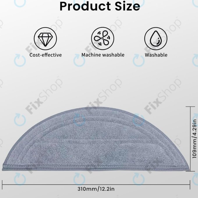 Krpa za brisanje, 2 kos za Xiaomi Roborock Saros 10