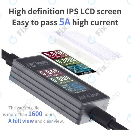 AV-Line - polnilni kabel za pametno zaznavanje (Lightning - USB-A)