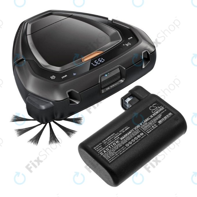 AEG RX-series, Electrolux E, P-series - Baterija S91-0400410-SU2, OSBP72LI, OSBP72LI25 Li-Ion 7.2V 3400mAh HQ