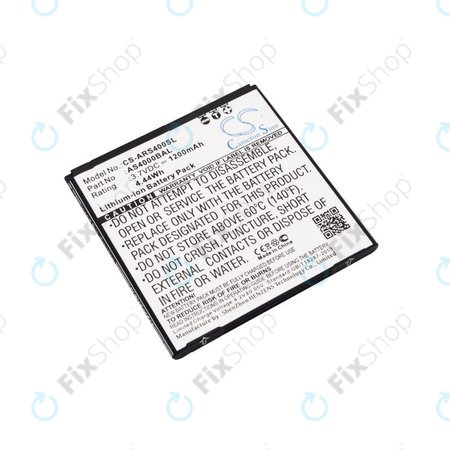 Baterija za Aligator S4000 Duo, 1200mAh, Li-Ion, 3.7V, AS4000BAL, HQ