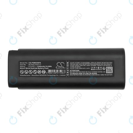 Baterija za Paslode 900400, 3300mAh, Ni-MH, 6V, 404400, BCPAS-404717, HQ