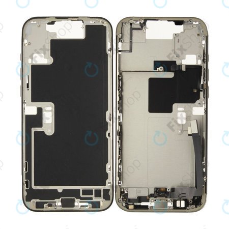 Srednji okvir z baterijo za iPhone 16 Pro Max | White Titanium | ZD076-00694 | Genuine Apple