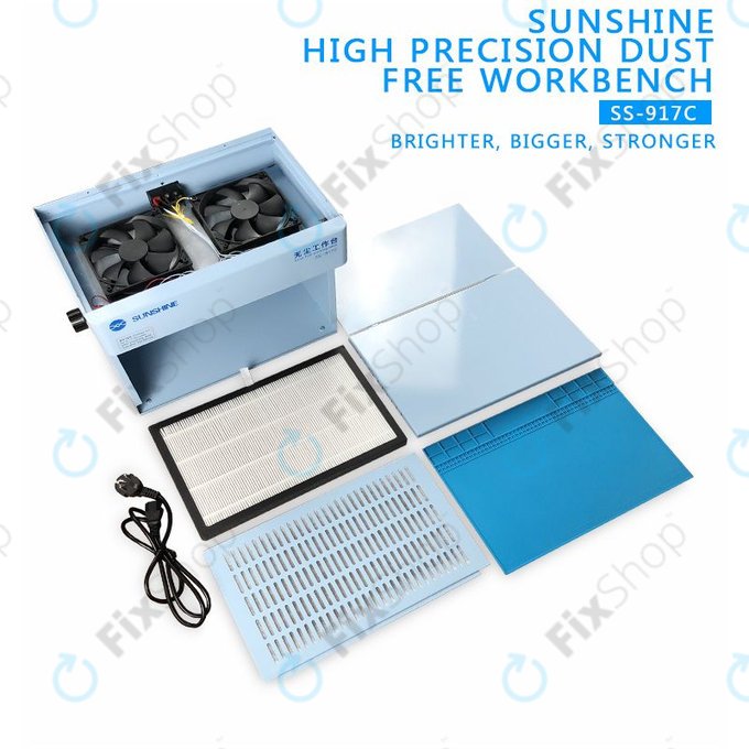 Sunshine SS-917C - Delovna miza brez prahu za popravila