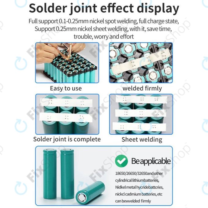 Docreate SW - Prenosni baterijski točkovni varilec z zaslonom (5000mAh)