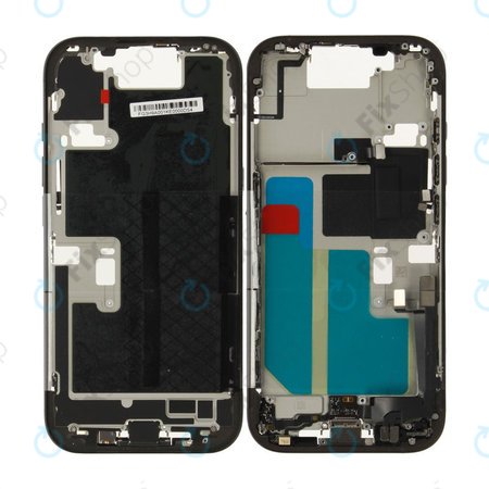 Srednji okvir z baterijo za iPhone 16 Pro | Black Titanium | ZD076-00689 | Genuine Apple