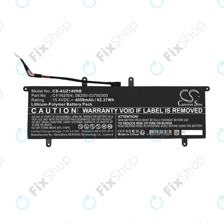 Baterija za Asus ZenBook DUO 14, 4050mAh, Li-Pol, 15.4V, C41N2004, HQ