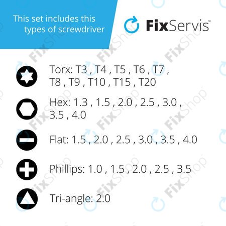 Jakemy JM-8139 - Komplet servisnih orodij za servis elektronike v profesionalnem kovčku 45 v 1