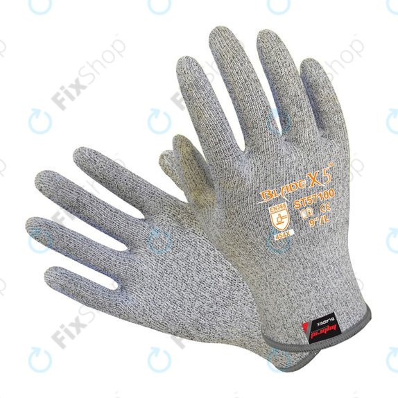 Safety-INXS - Rokavice, odporne proti urezninam - Model ST57100 (velikost M)