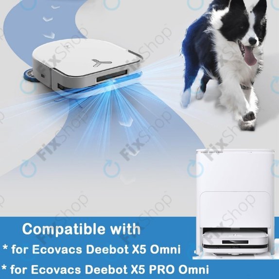 Ecovacs Deebot X5 Omni, X5 Pro Omni - glavna krtača